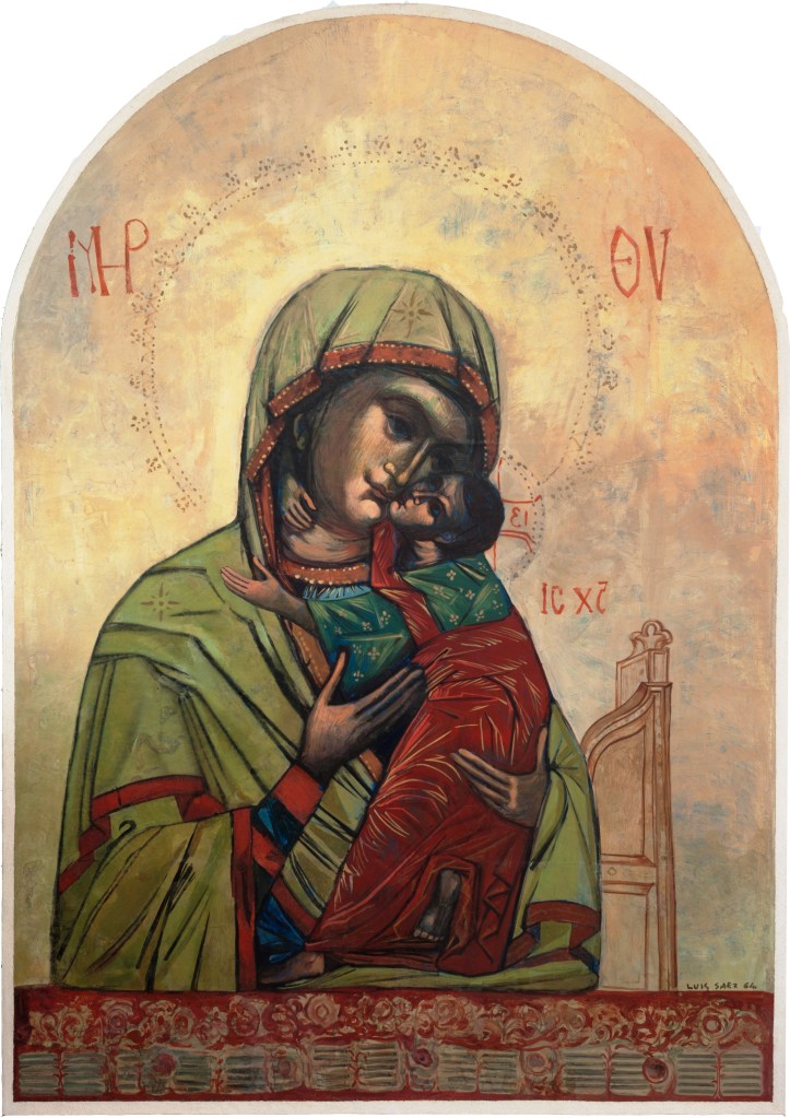 Virgen de la ternura (Luis Sáez)